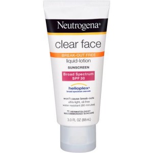 Neutrogena Clear Face Sunblock Lotion